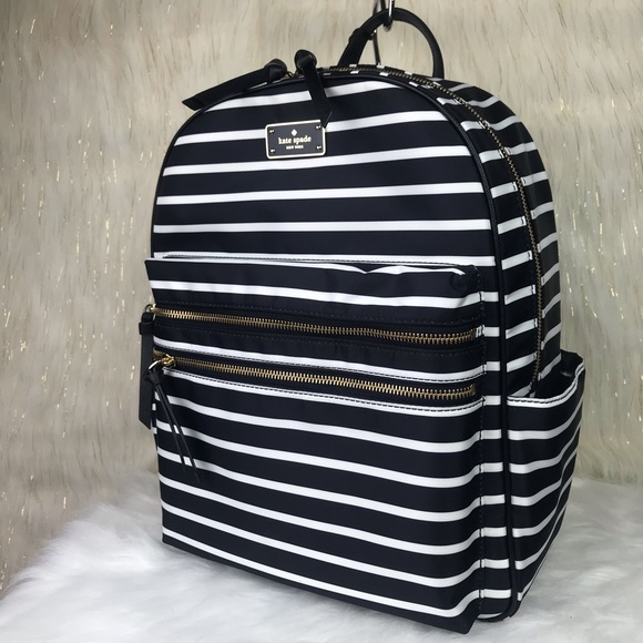 ❌SOLD❌Kate Spade Large Bradley FRENCH STRIPE - Picture 4 of 7